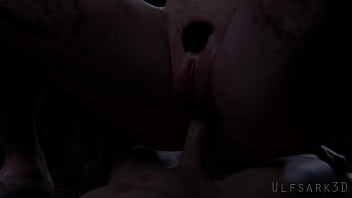 Anna the huntress gets down and dirty by ulfsark3d