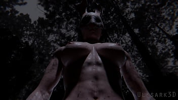 Anna the huntress gets down and dirty by ulfsark3d