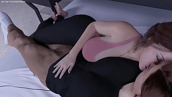 Lucky pervert fucks his hot stepmom before her husband comes home they almost get caught heart problems 26 by xenorav