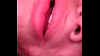 Giving a rough blowjob to my 18yo lover before he fucks me in doggy