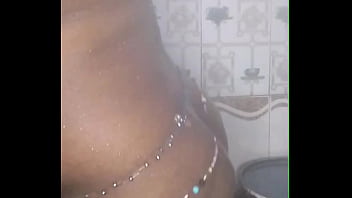 Black thick ebony fucking and dancing in the shower
