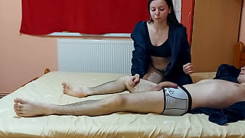 Young couple making love in the bedroom