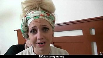 Cute chick student trades sex for some extra cash 20