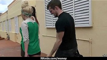 Cute chick student trades sex for some extra cash 20