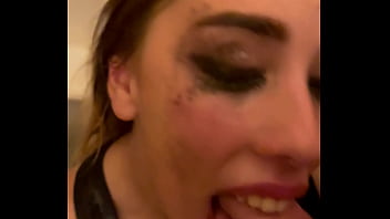 Toilet piss whore filled whit sperm