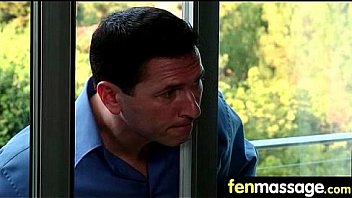 Teen massage gives stud happy ending 24