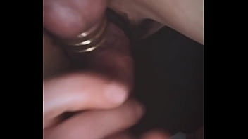 Teasing this perfect thick cock