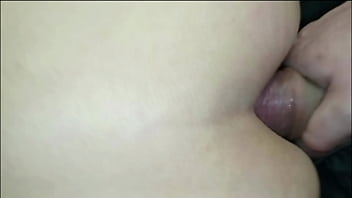 He pulls my hair and puts his cock in my anus a big ass brunette latina with big natural tits anal