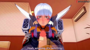 Valkyrie blowjob 1 apex legends full & pov on sheer & fantasyking3