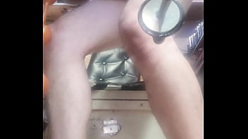 Anal beads big as cue balls