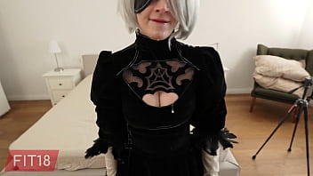 Fit18 Halloween Hentai Special I Creampie Amber Kawaii As Android 2b thumbnail