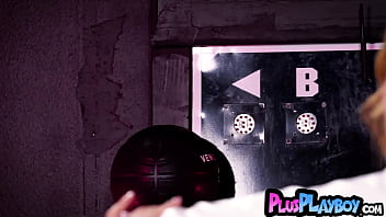 Sexy babe exposed her stunning body after hot posing in lingerie for playboy