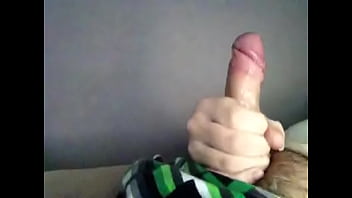 Gay guy masturbating