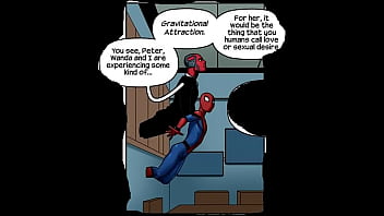 Spider man fucks