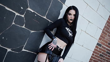 Goth girl and sexy gothic fantasy ai generated