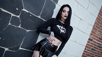 Goth girl and sexy gothic fantasy ai generated