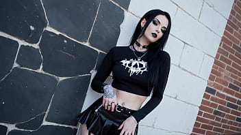 Goth girl and sexy gothic fantasy ai generated