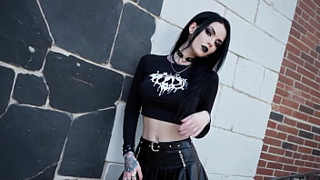 Goth girl and sexy gothic fantasy ai generated