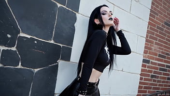 Goth girl and sexy gothic fantasy ai generated