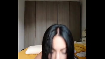 Sapphire takes a huge bbc dildo to put it in her wet pussy and cum