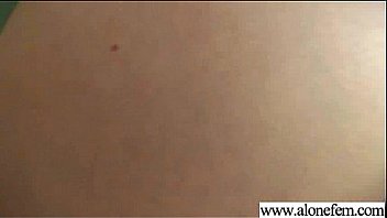 Cute alone girl sam summers put in her holes all kind of sex stuffs video 23