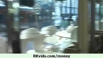 Smooth guy pays amateur chick for sex 23