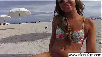 Hot sexy girl insert sex toys in her holes vid 26