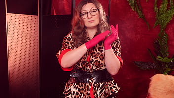 Your 3 rules for happy life wearing fetish nurse gloves arya grander