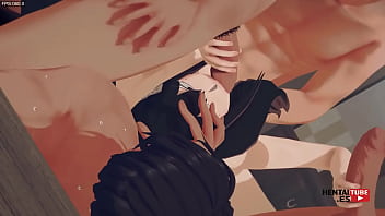 Kaiju mina’s monster ménage hentai