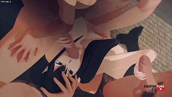 Kaiju mina’s monster ménage hentai