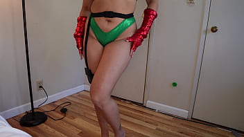 Thick asian gf jasmine teaa dressed as cammy from street fighter