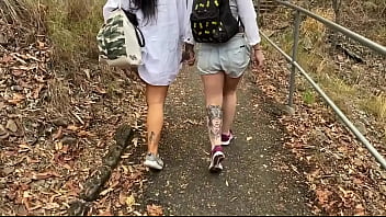 Aussies Girls Get Wild And Fuck Each Other In The Bush thumbnail