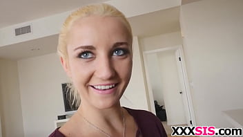 Blonde stepsis jade amber gets banged