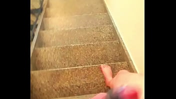 Super Hot Christofer Döss Sexhib Publicmasturbator Cbt Video In Public Stairway thumbnail