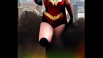 Struck my fiercest wonder woman pose and i think the whole town noticed—oops who else has had their superh