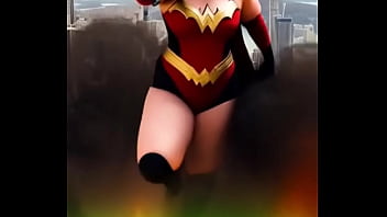 Struck my fiercest wonder woman pose and i think the whole town noticed—oops who else has had their superh