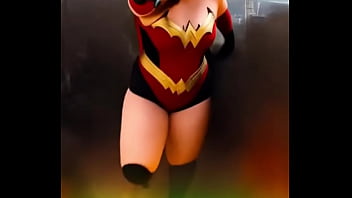 Struck my fiercest wonder woman pose and i think the whole town noticed—oops who else has had their superh