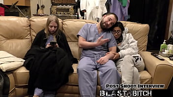 Jasmine rose's thigh gets blasted with cum pov version