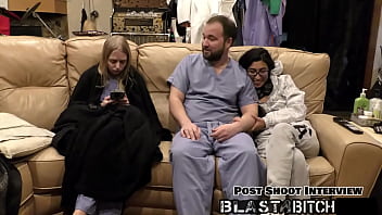 Jasmine rose's thigh gets blasted with cum pov version