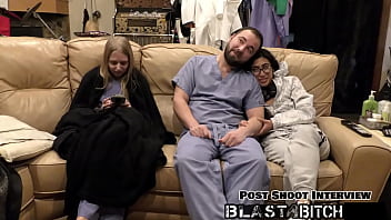 Jasmine rose's thigh gets blasted with cum pov version