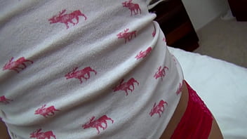 Brooklyn daniels cute coed pov blowjob and huge cum facial