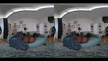 Vr porn african ebony girl zaawaadi solo fingering her black pussy in sexy lingerie