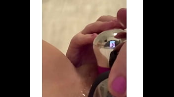 Real high end model masturbating double penetration with vibrators & lovense lush & dildo