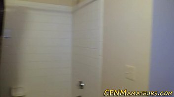 Busty amateur cfnm tugs