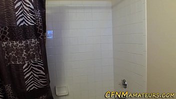 Busty amateur cfnm tugs