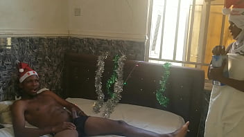 She was screaming happy christmas but we just needed to fuck that’s all