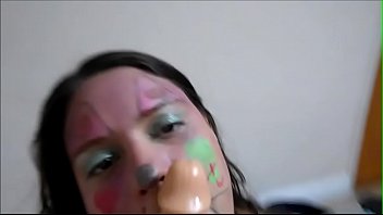 Ginger paris the bbw cat messy blowjob
