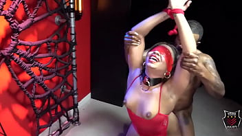 Rome major face fucks and pussy pounds submissive babe cali caliente