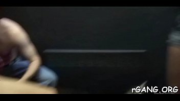 Gripping team fuck scene