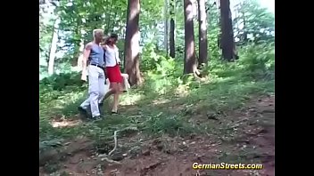 Hot babe picked up for anal in nature